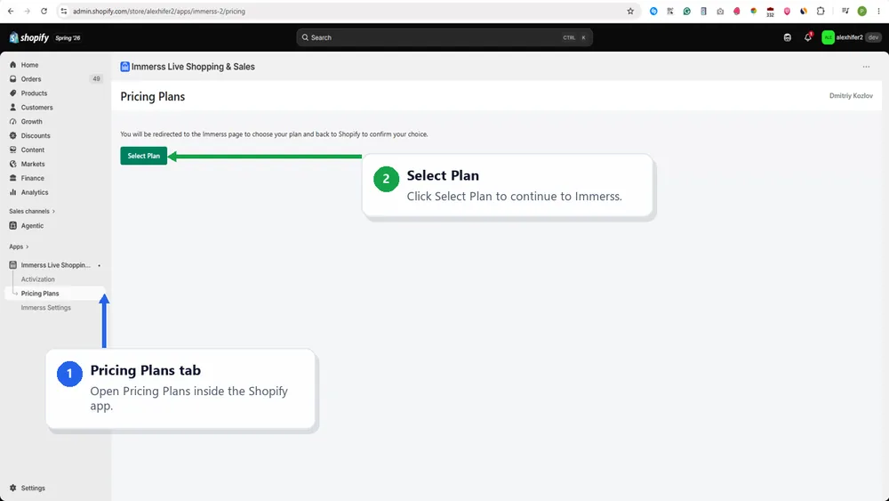 Open Pricing Plans